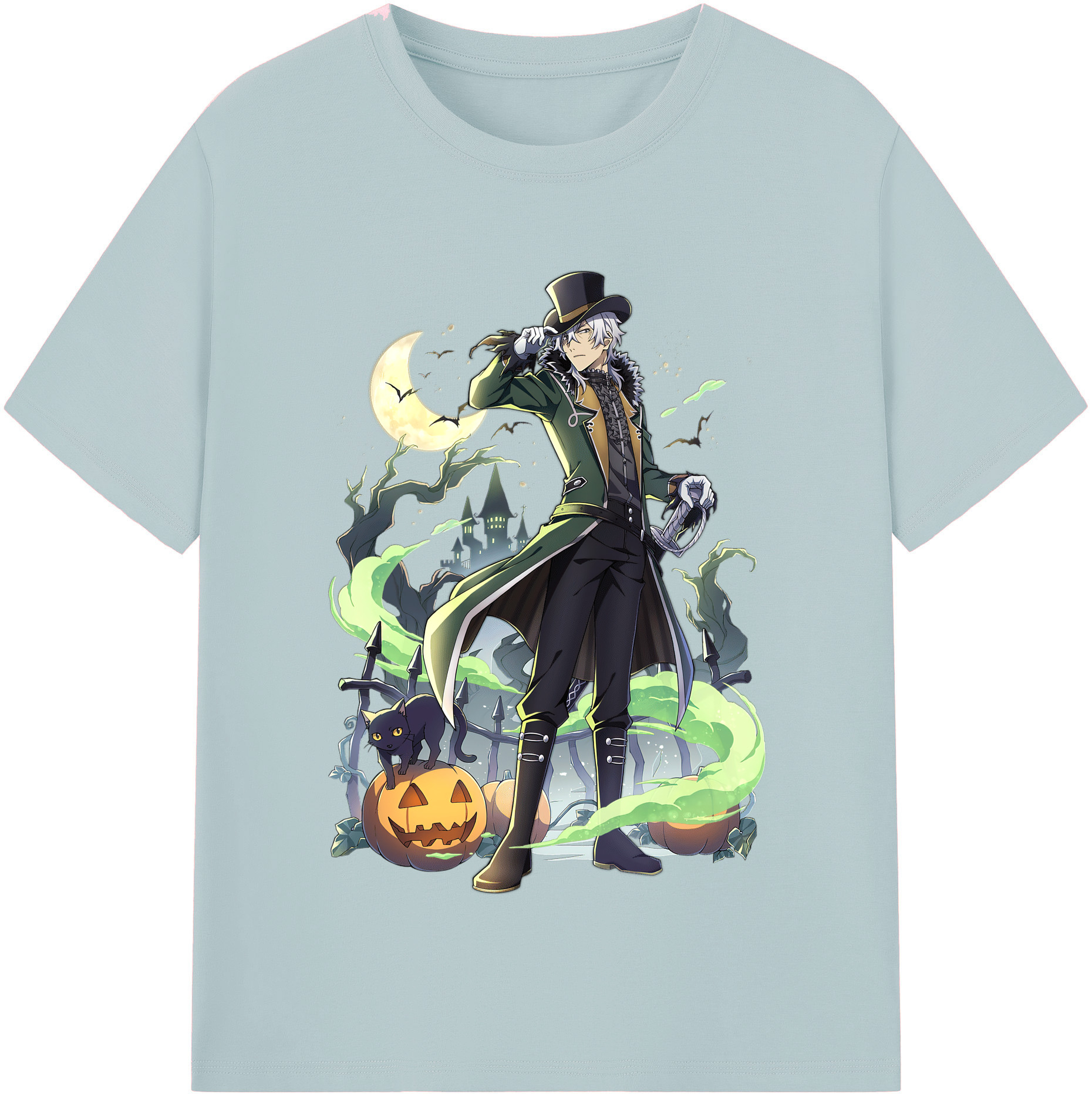 （画像用） 文豪ストレイドッグス Bungo Stray Dogs 綿100％半袖Tシャツ（フロントプリント）